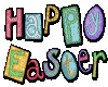 HAPPY EASTER NEW STICKER