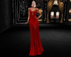 Red Flapper Gown