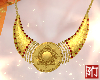 BN| Lotus gold necklace