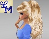 !LM Gold Blond Curly Mar