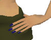 Dainty Hands Royal Blue
