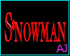 (AJ) Snowman Sweater