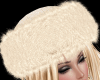 !! Furry Cap Beige