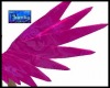 Liquid pink cherub wings