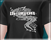 T-Shirt Black Dragon