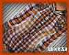 |W| Orange Plaid Shirt