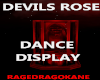 DEVILS ROSE DISPLAY CASE