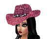 Pink Sparkle Cowgirl Hat