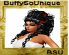 BSU Black Hair w Roses