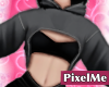 -cropped hoodie-