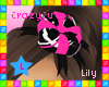 !L CyberBully Bow Pnk/Bk