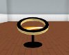 Black n Gold Orbit Chair