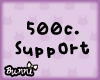 |Bunni| 500c. Support