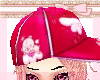 ~<3 Pink Hair + Cap ~<3