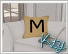 K. Scrabble Pillow; M 