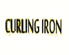 Salon Curling Iron Sign