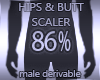 Hips & Butt Scaler 86%