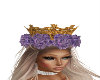 Purple Lavendar Crown