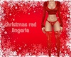 Christmas Red Lingerie