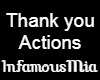 Thankyou Actions