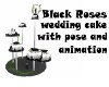 BlackRose Wedding Cake