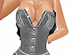 denim grey mini dress