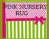 Pink & Grn Nursery Rug