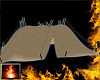 HF Burlap Tent