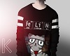 |< Nerd Feline Sweater M