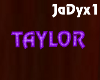 Taylor Name Sign.