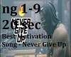 Never give up - Mot/tion
