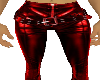 (MA)Red PVC Pants