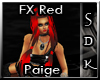 #SDK# FX Red Paige