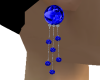 blue diamant earrings