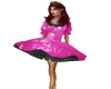 Pink Black Sissy Dress