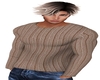Brown knitt sweater