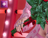 he sent red flowers