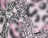 y2k cross earrings