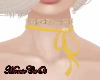 YELLOW*GOLD CHOKERS