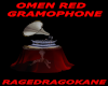 OMEN RED GRAMOPHONE