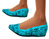 Arabian blue shoes