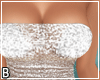 Silver Disco Tie Dress