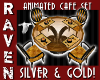 SILVER & GOLD COFFEE SET