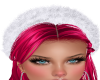 White Fur Headband