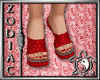Franny Red Heels