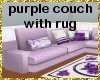 (MR) Purple sofa set