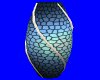 Blue Dragon Scale Vase