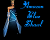 ~jr~Amazon Blue Shawl