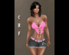 CRF* Brianna Black Skirt