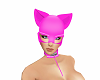 Pink cat ears